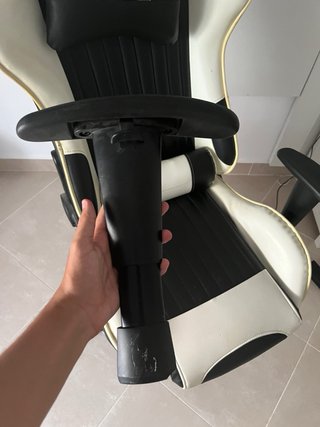 Silla Gaming Negra y Blanca