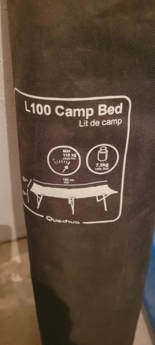 Cama de camping Decathlon L100 - Usada 1 vez