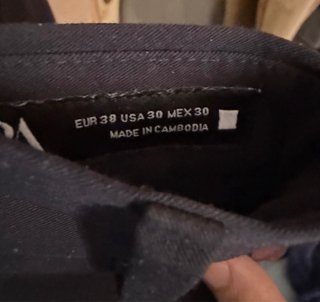 Pantalón de traje azul marino