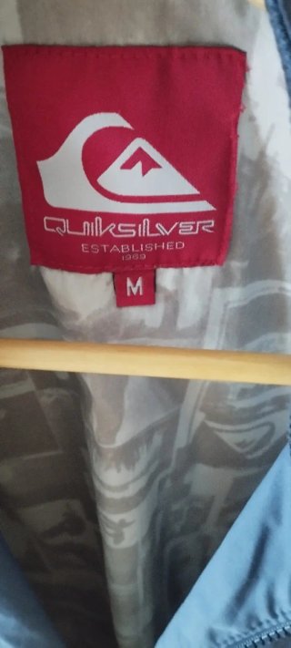 Cazadora Bomber Quiksilver Azul Talla M
