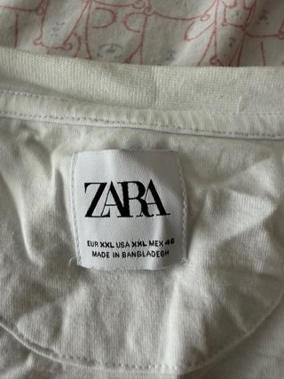 Camiseta Zara Talla XXL