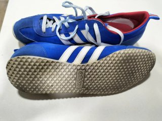 Zapatillas Adidas Azul y Rojo