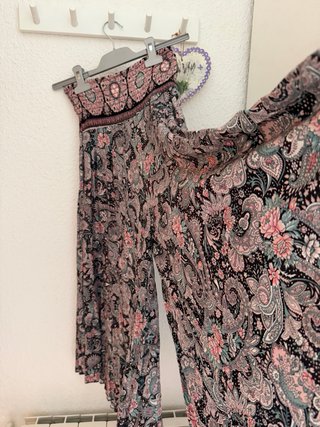 Falda pantalón TU.India étnica fluida nueva