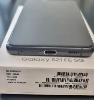 Samsung S21 FE 5G Nero, 128GB/6GB RAM