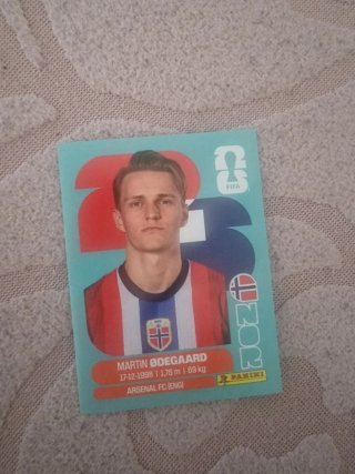 Cromo Martin Ødegaard Noruega FIFA