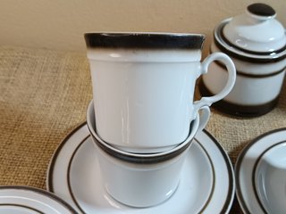 Servicio café Winterling Bavaria Roslau Cerámica
