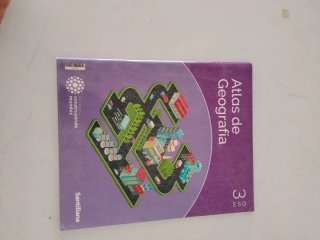 Atlas de Geografía+diario de aprendizaje geografia