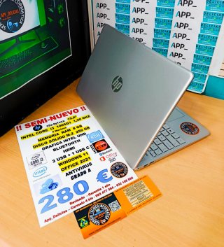 Portátil HP i3 10th Gen 8GB RAM 250GB SSD
