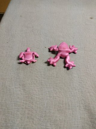 Rana y tortuga decorativas
