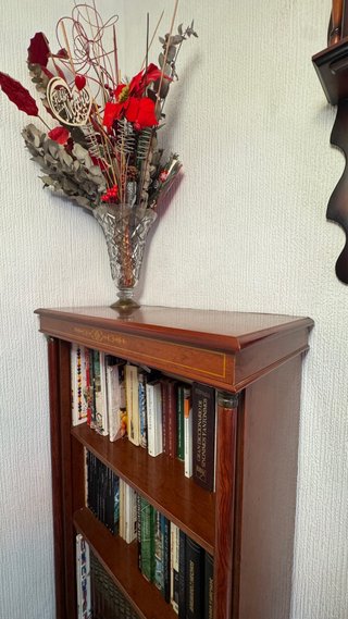 Librería clásica madera maciza