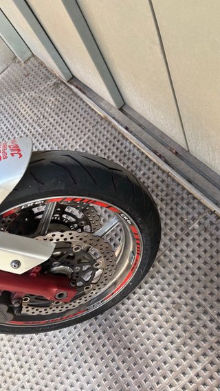 Kawasaki ER-6n ABS 2005 Naked Plata y Rojo