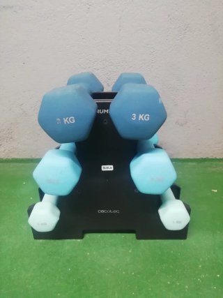 Manubri da 3, 2 e 1 kg