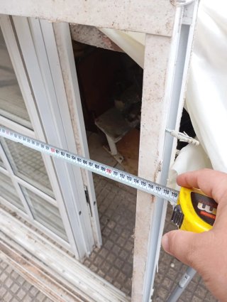 2 juegos Ventanas Blancas con 2 Marcos 117x119