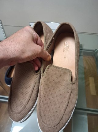 2 Pares Mocasines Zara Talla 46 Nuevos