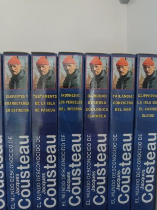Colección VHS Cousteau (15 cintas)