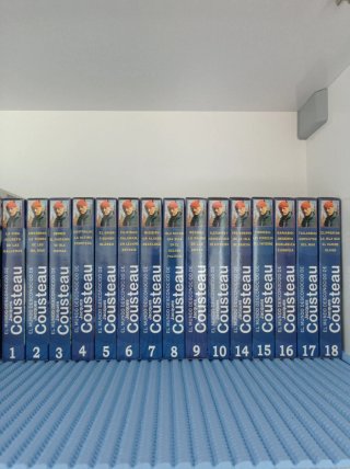 Colección VHS Cousteau (15 cintas)