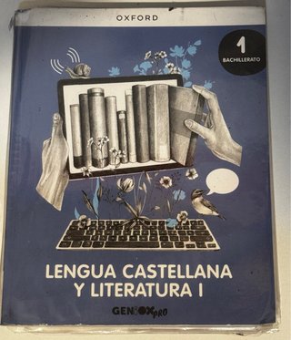 Libros Lengua, Filosofía, Mates e Inglés 1ro Bach