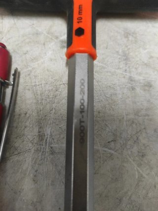 Llave Allen 10mm BAHCO