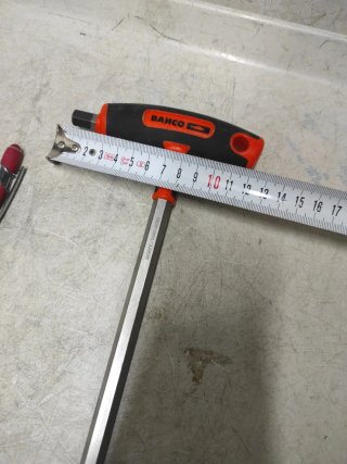 Llave Allen 10mm BAHCO