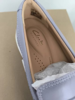 Mocasines Clarks Mujer Lila Talla 37.5