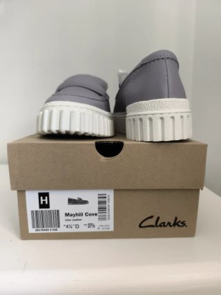 Mocasines Clarks Mujer Lila Talla 37.5