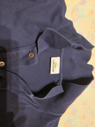 Polo Lacoste Azul Marino Talla 7