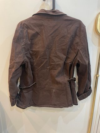Chaqueta estructurada marrón