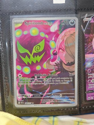 Pokemon TCG Spiritomb de Cintia 244/217