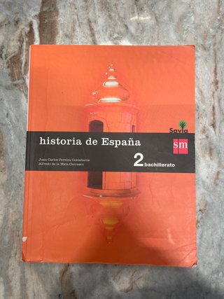 Historia de España : 2o Bachillerato Savia