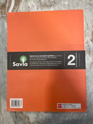 Historia de España : 2o Bachillerato Savia