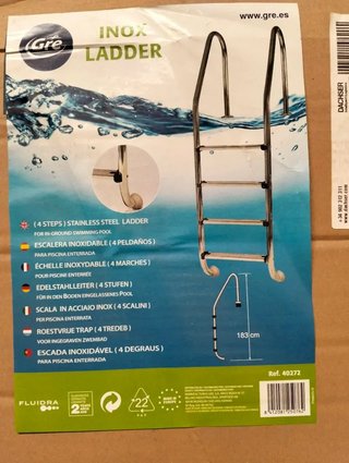 Gre 40272 Scala di Sicurezza per Piscine