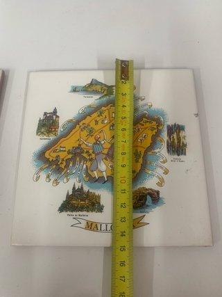 2 Azulejos Vintage Mallorca Islas Baleares