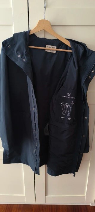 Parka Silbón azul marino Talla S