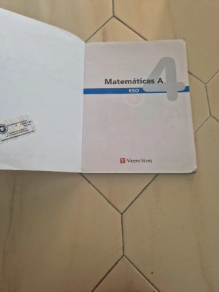 Matemáticas, 4A ESO.