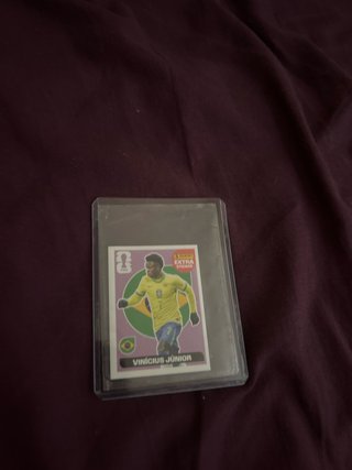 Adesivo Extra Vinicius Jr. Panini viola