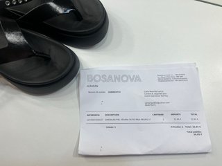 Sandalias plataforma negras