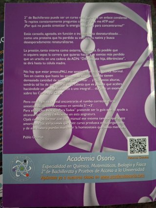 Libro para preparar la PAU,Una biología para Todos