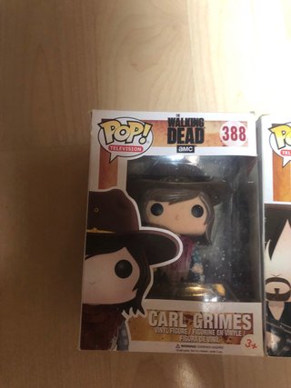Funko Pop The Walking Dead Carl, Daryl, Sasha