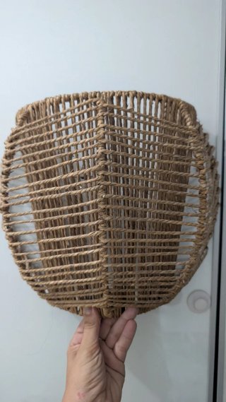 Lámpara de pared Ikea Jute/Wicker