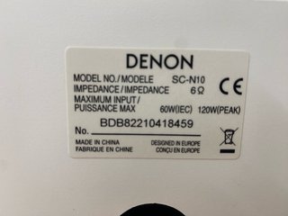 Altavoces Denon SC-N10 Blancos