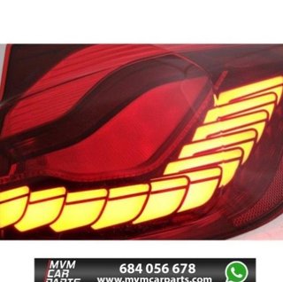 Piloti posteriori OLED dinamici look M4 per BMW S