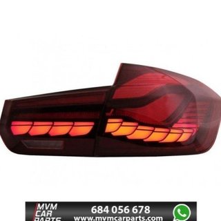 Piloti posteriori OLED dinamici look M4 per BMW S