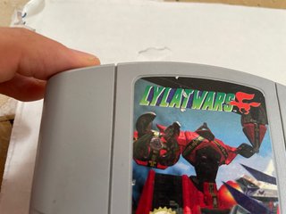 Lylat Wars Nintendo 64 Nus-Nfxp-Eur Pal Originale