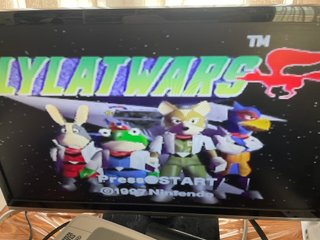 Lylat Wars Nintendo 64 Nus-Nfxp-Eur Pal Originale