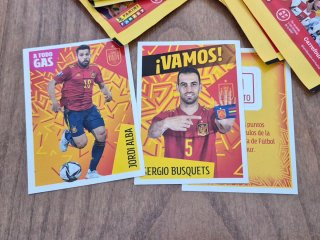 11 Bustine Panini Gli Idoli della Roja