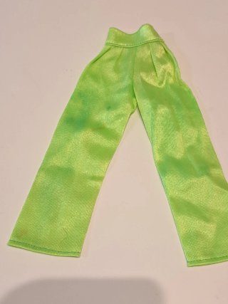 Pantaloni Nancy Anni '80 Verde Brillante