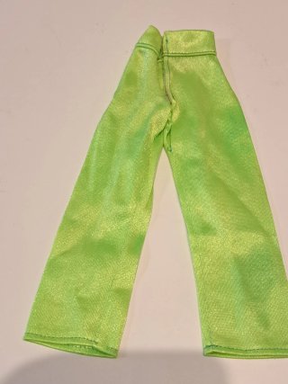 Pantaloni Nancy Anni '80 Verde Brillante