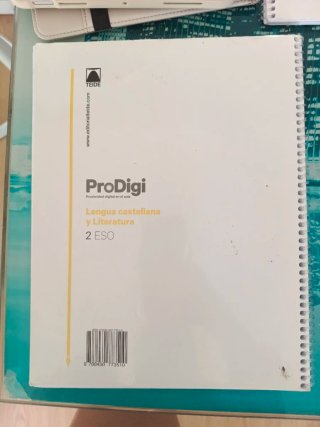 Cuaderno ProDigi. Lengua castellana y Literatur...