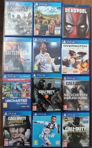 Lote 12 Juegos PS4 (PlayStation 4) Variados