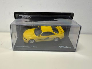 NISSAN SKYLINE GT-R R33 | ALTAYA | Scala 1:43